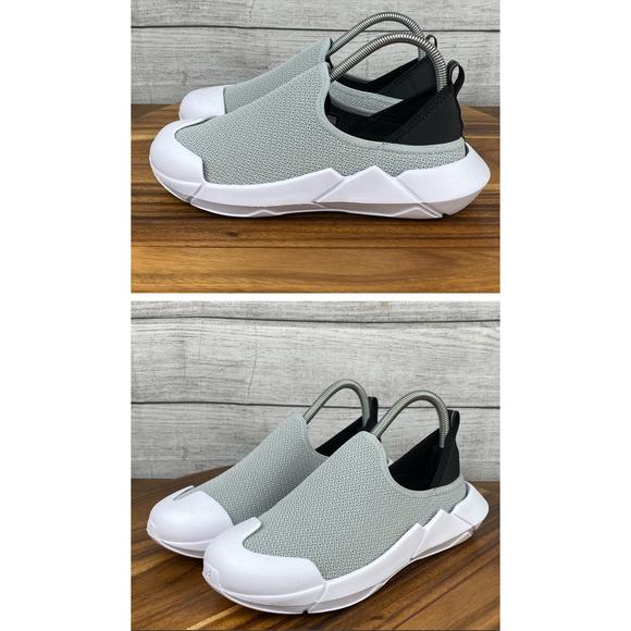 MUVEZ Stone Grey Slip On Comfort Shoe Convertible Removable Sole Women Sz 9 - Picture 1 of 16